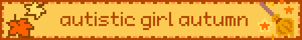 autistic autumn blingie