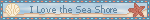 i love the seashore blingie